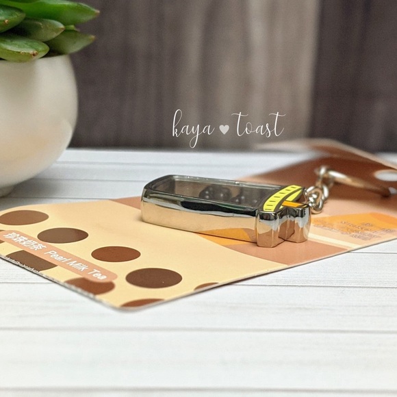 Boba Milk Tea Keychain - Picture 6 of 7